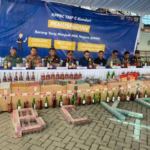 24.7 2 Juta Batang Rokok Tanpa Pita Dan 487 Botol Miras Ilegal Dimusanahkan Bea Cukai Kendari